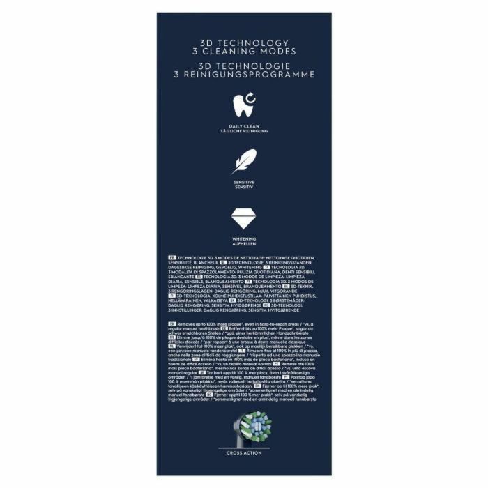 Oral-B ORA1684886286183 Cepillo de dientes eléctrico Pro 1 Negro con Sensor de presión 360 y 7 días de batería 1