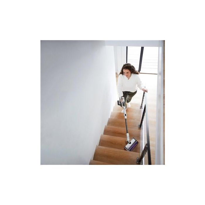 Shark IW1611EU Aspiradora escoba inalámbrica, Blanco, 0.42 L, Sin bolsa 9