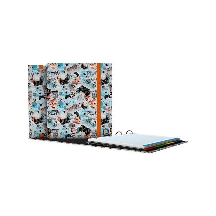 Grafoplás Carpebook Anillas 4D35 mm Recambio 100H 5x5 Pl3.Forrado Din-A4 Play Grafoplás Carpebook Anillas 4D35 mm Recambio 100H 5x5 Pl3.Forrado Din-A4 Play