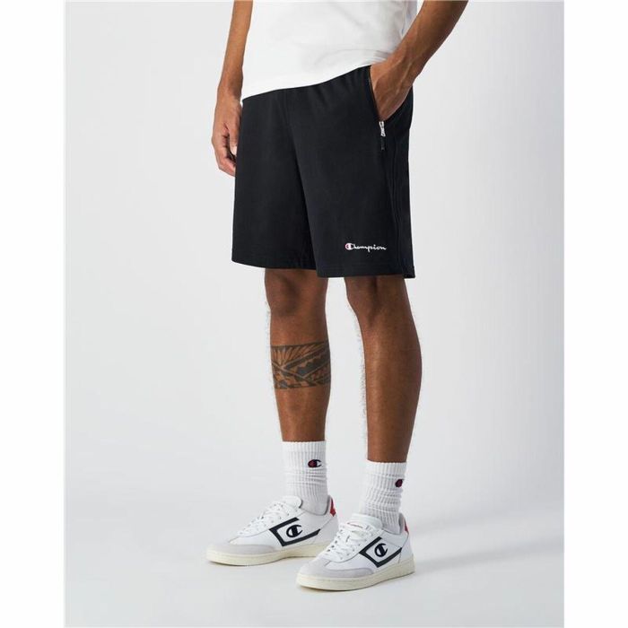 Pantalón Largo Deportivo Champion Negro Hombre 3