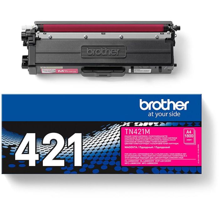 BROTHER Toner Magenta TN421M 2 BROTHER Toner Magenta TN421M 2