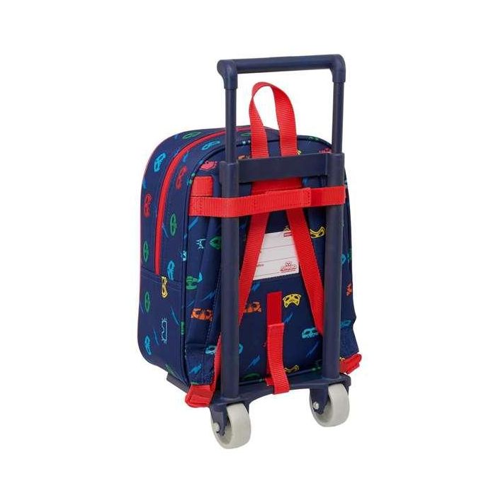 Mochila Escolar con Ruedas PJ Masks Ready Azul marino 22 x 27 x 10 cm 1 Mochila Escolar con Ruedas PJ Masks Ready Azul marino 22 x 27 x 10 cm 1