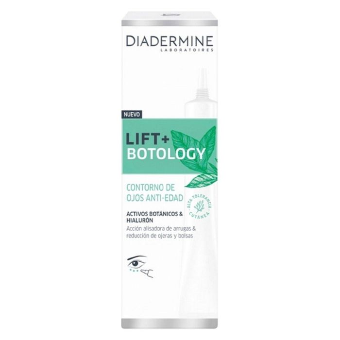 Diadermine LIFT + BOTOLOGY Contorno de Ojos Anti-Arrugas, Ojeras y Bolsas para Piel Sensible 15 ml