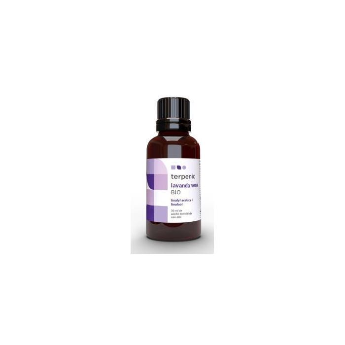TERPENIC Aceite Esencial de Lavanda Bio 30ml – Regenerador Calmante Antiséptico Cicatrizante para Uso Tópico y Oral