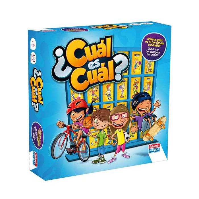 Falomir Juego ¿Cuál es Cuál? Juego de Mesa Educativo para Niños a partir de 6 Años 2