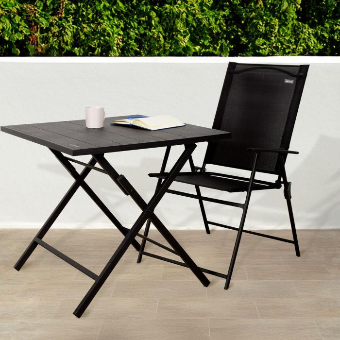 Conjunto de Mesa con 2 Sillas Aktive 75 x 70 x 75 cm (3 Piezas) 4 Conjunto de Mesa con 2 Sillas Aktive 75 x 70 x 75 cm (3 Piezas) 4