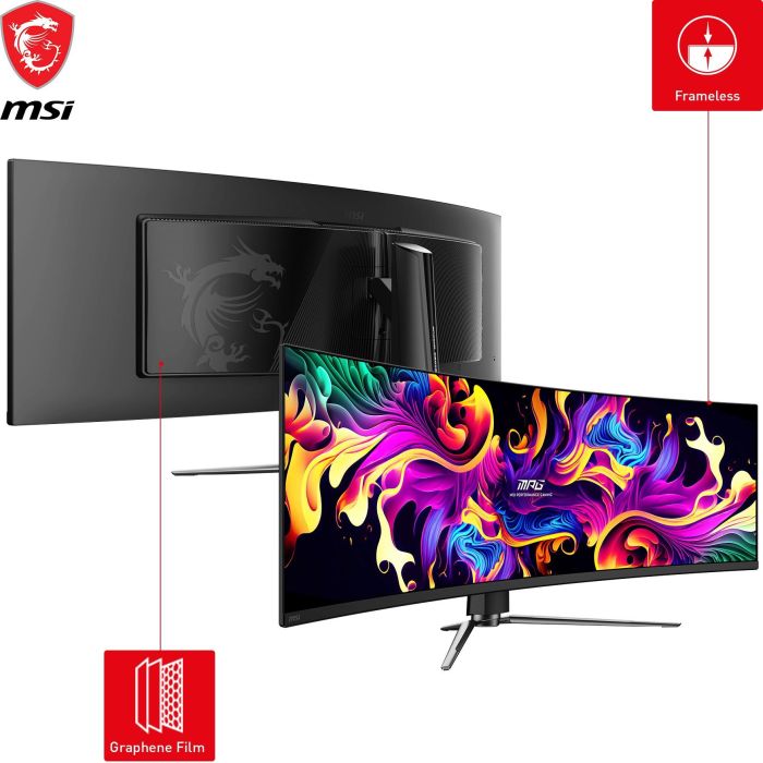MPG 491CQPDE QD-OLED Curved Gaming Monitor 124.46cm (49"") 6 MPG 491CQPDE QD-OLED Curved Gaming Monitor 124.46cm (49"") 6