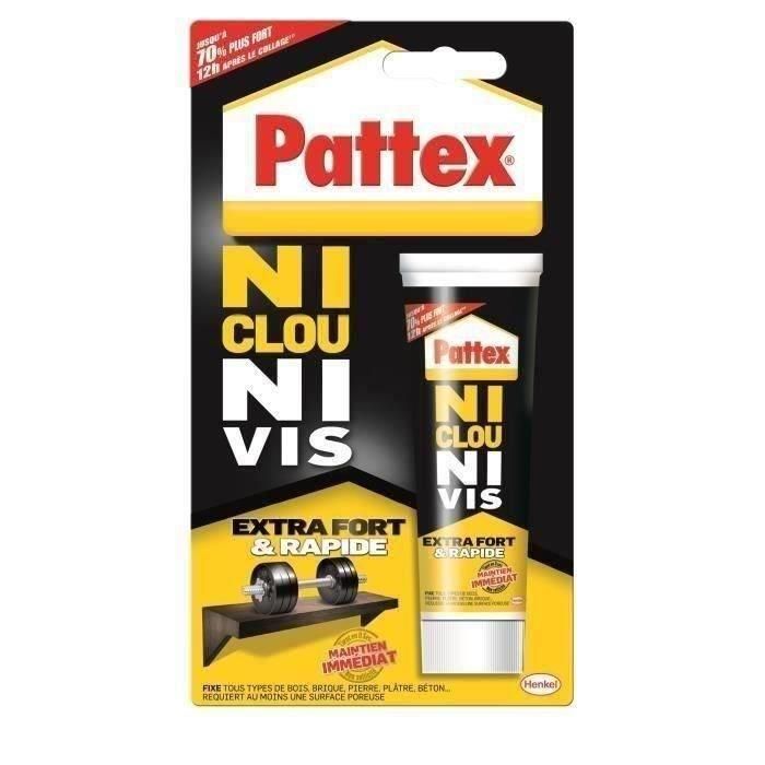 PATTEX pegamento Ni clavo ni tornillo 52g PATTEX pegamento Ni clavo ni tornillo 52g