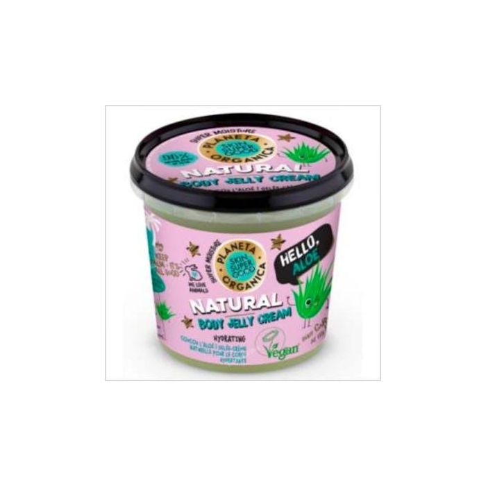 SKIN SUPER GOOD Gel-Crema Corporal Hello Aloe con Aloe orgánico e hidratante para piel suave 360ml