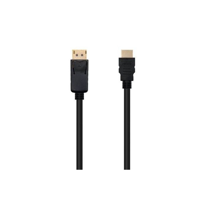 Adaptador DisplayPort a HDMI NANOCABLE 10.15.4301-L150 Negro 1,5 m Adaptador DisplayPort a HDMI NANOCABLE 10.15.4301-L150 Negro 1,5 m