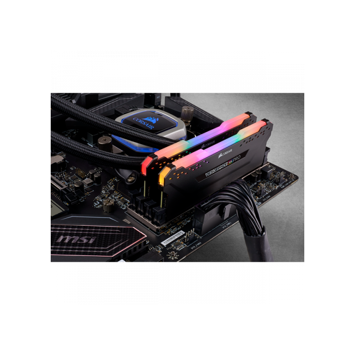 Corsair Vengeance CMW16GX4M2C3200C16 16GB DDR4 3200MHz Kit de Memoria RGB Negro 3