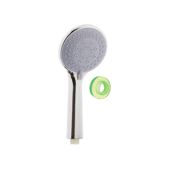 Teléfono Ducha Grande Plateado 3 Funciones Berilo 10.5x24x5 cm (12 Unidades) 1 Teléfono Ducha Grande Plateado 3 Funciones Berilo 10.5x24x5 cm (12 Unidades) 1
