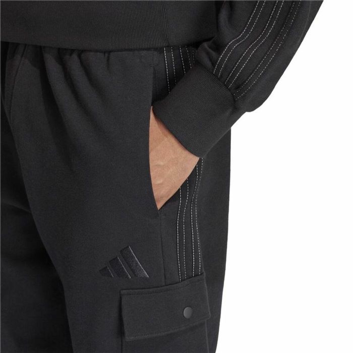 Pantalón Deportivo Infantil Adidas Graphic Seasonal Negro 2