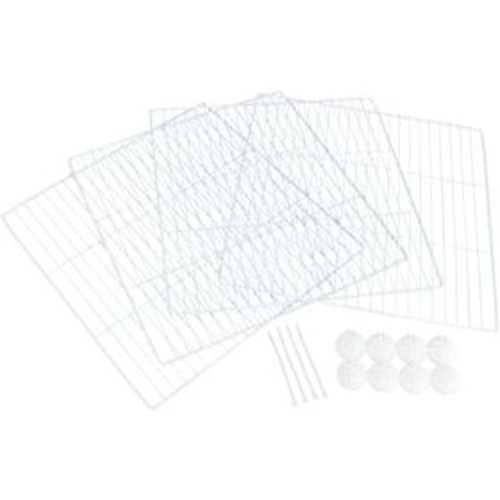 Accesorio para Jaula Trixie Metal Plástico Extensor (4 Piezas) 4 Accesorio para Jaula Trixie Metal Plástico Extensor (4 Piezas) 4
