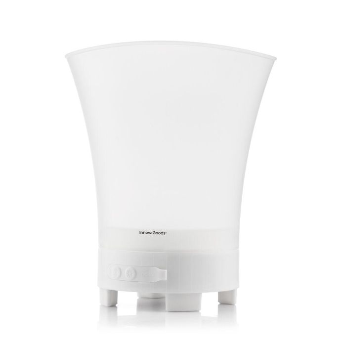 Cubitera LED con Altavoz Recargable Sonice InnovaGoods 11 Cubitera LED con Altavoz Recargable Sonice InnovaGoods 11