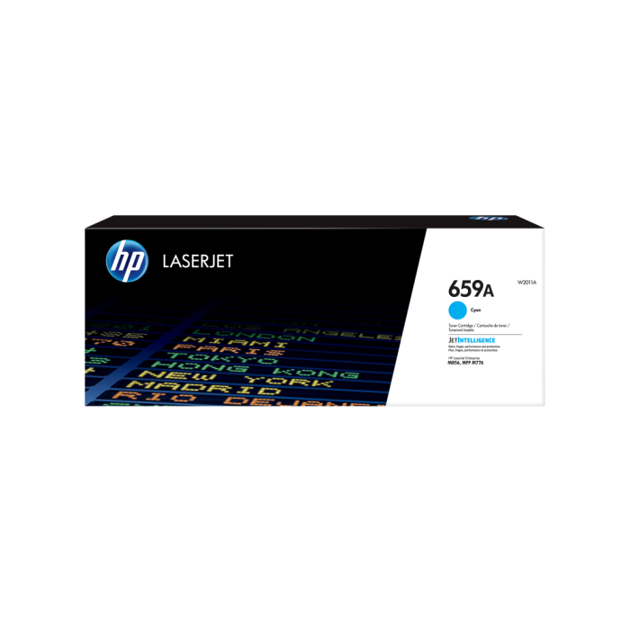HP Cartucho de Tóner Original 659A Cian LaserJet 13000 Páginas HP Cartucho de Tóner Original 659A Cian LaserJet 13000 Páginas