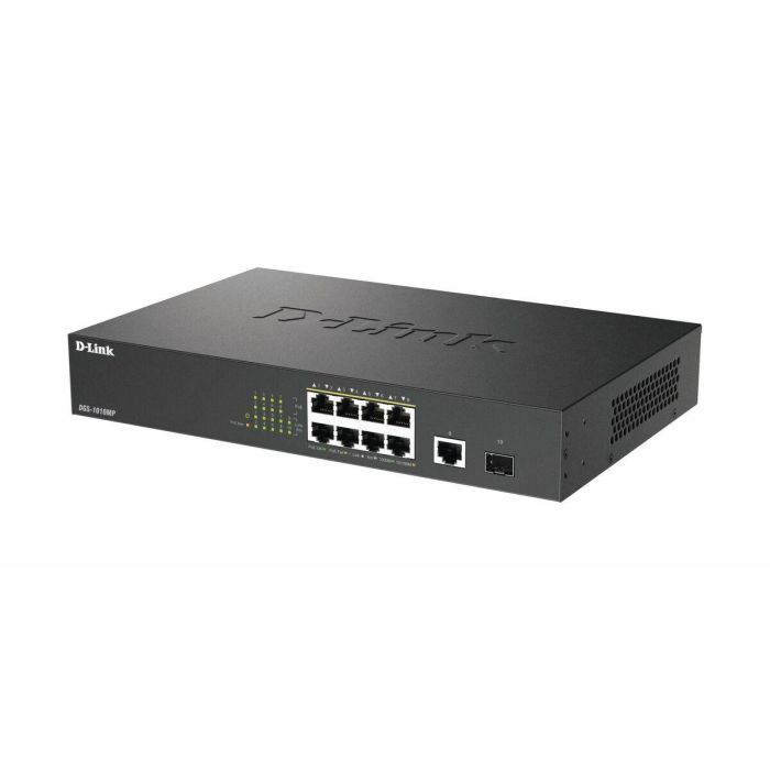 D-Link Switch DGS-1010MP No Administrado 10 Puertos Gigabit Ethernet PoE 8 Puertos 125W 6 D-Link Switch DGS-1010MP No Administrado 10 Puertos Gigabit Ethernet PoE 8 Puertos 125W 6