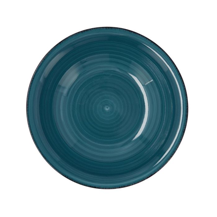 Quid Plato Hondo Cerámico Zafiro Vita, 21,5 cm, Azul, 12 Unidades - Apto Lavavajillas y Microondas, Apilable 0 Quid Plato Hondo Cerámico Zafiro Vita, 21,5 cm, Azul, 12 Unidades - Apto Lavavajillas y Microondas, Apilable 0