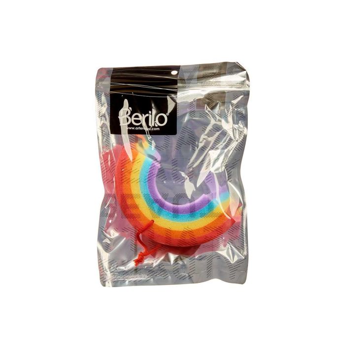 Berilo Esponja de Baño Surtidos 14x17x3 cm - Varios Colores (12 Unidades) 2 Berilo Esponja de Baño Surtidos 14x17x3 cm - Varios Colores (12 Unidades) 2