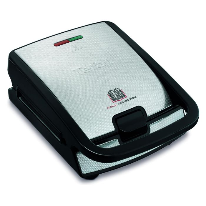 Tefal SW852D, Sandwichera y Gofrera Combinada, Negro y Acero Inoxidable, 700W Tefal SW852D, Sandwichera y Gofrera Combinada, Negro y Acero Inoxidable, 700W