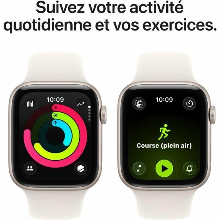 Apple MEPF4ZRA Watch SE 3 GPS + Cellular 44 mm Caja Aluminio Starlight Correa Deportiva Starlight M/L 10