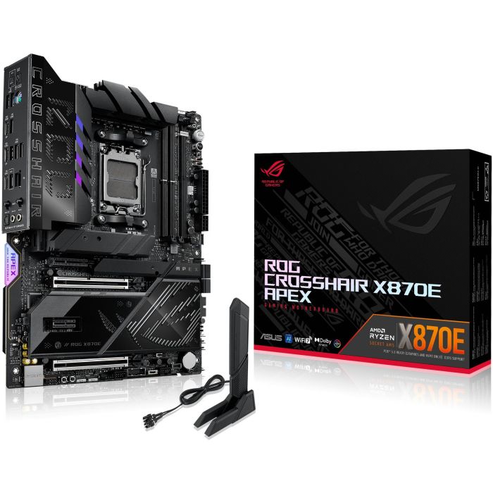 Asus ROG CROSSHAIR X870E APEX Placa Base ATX, AMD X870E, Socket AM5, DDR5, 90MB1KR0-M0EAY0 0 Asus ROG CROSSHAIR X870E APEX Placa Base ATX, AMD X870E, Socket AM5, DDR5, 90MB1KR0-M0EAY0 0