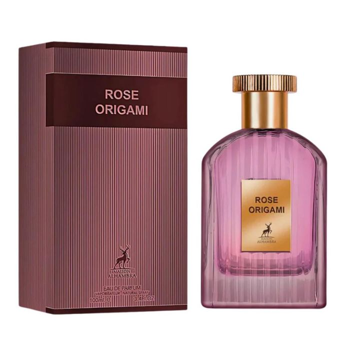 Maison Alhambra Rose Origami Eau de Parfum para Mujer 100 ml Vaporizador
