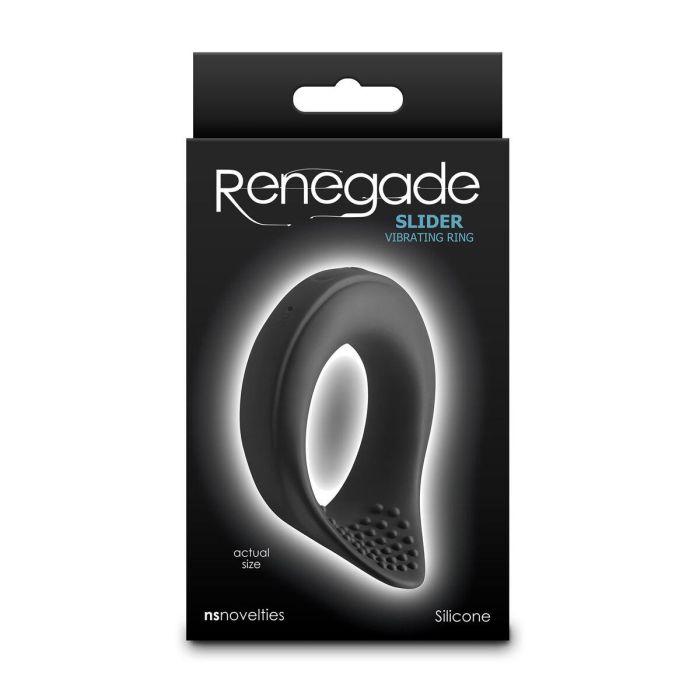 Anillo para el Pene NS Novelties Slider Negro 1