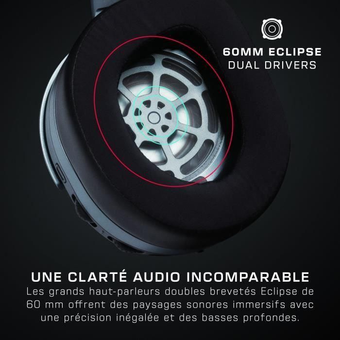 Auriculares gaming inalámbricos multiplataforma - TURTLE BEACH - Stealth 700PC (Gen3) - Negro 3 Auriculares gaming inalámbricos multiplataforma - TURTLE BEACH - Stealth 700PC (Gen3) - Negro 3