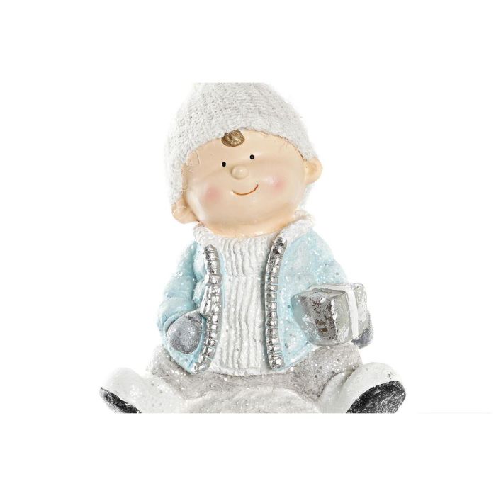 Figura Navidad Moderna DKD Home Decor Azul Verde 20 x 39 x 21.5 cm (2 Unidades) 2 Figura Navidad Moderna DKD Home Decor Azul Verde 20 x 39 x 21.5 cm (2 Unidades) 2