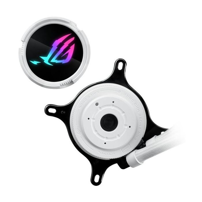 ASUS ROG Strix LC III 240 ARGB White Edition Kit de Refrigeración Líquida 12 cm Blanco - 90RC00S2-M0UAY0 3