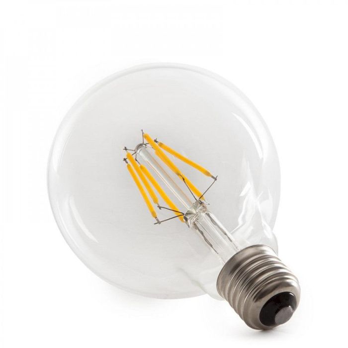Bombilla LED E27 6W 432Lm 2000ºK Filamento G95 40.000H [HO-LF-G95-E27-6W-WW] 3