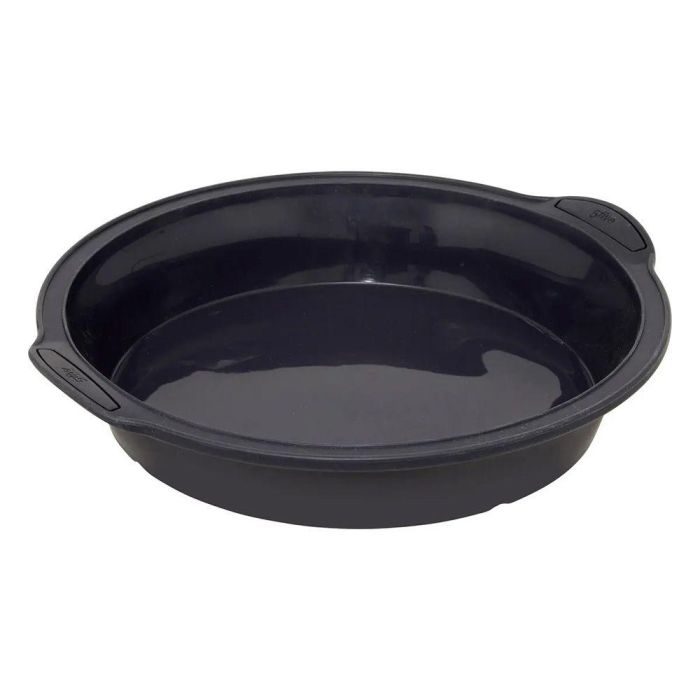5Five Molde Redondo Silicona Borde Alto Repostería Ø26 cm Antiadherente Flexible Resistente Calor Frío Gris 5Five Molde Redondo Silicona Borde Alto Repostería Ø26 cm Antiadherente Flexible Resistente Calor Frío Gris