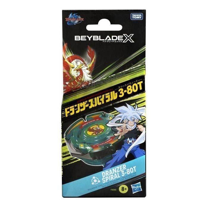 Hasbro HAS1723588221555 Beyblade X Dranzer Spiral 3-80T Anniversary X-Over Spinning Top and Launcher, Peonza Desmontable para 8+ años 2