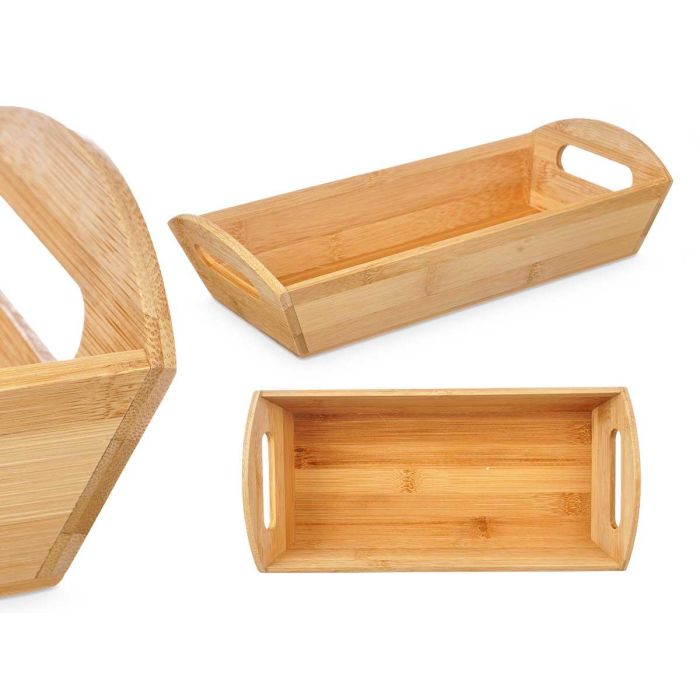 Bandeja Bambu Asas Kinvara 29X7CM (18 Unidades) Bandeja Bambu Asas Kinvara 29X7CM (18 Unidades)