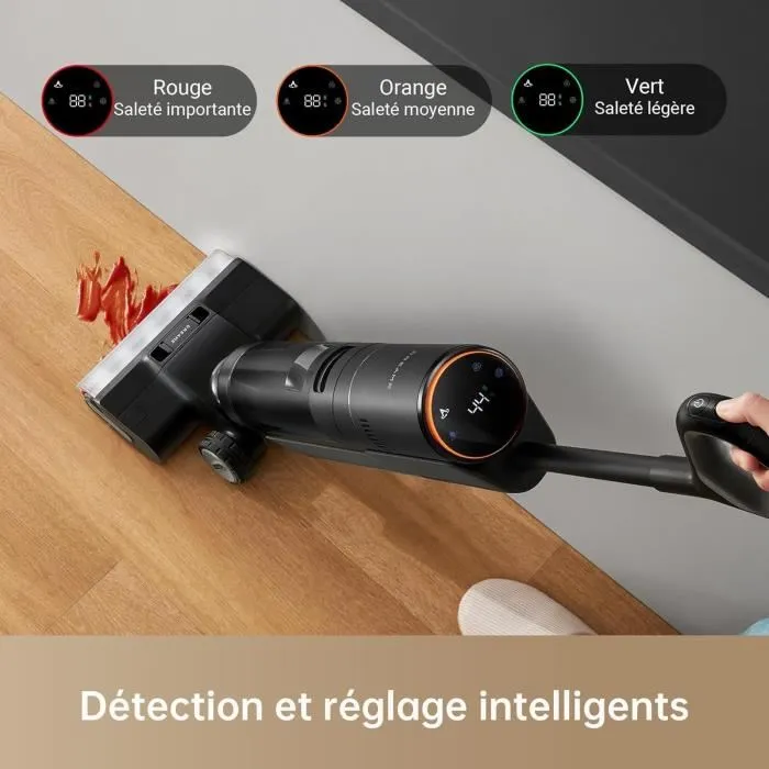 Dreame Aspirador de Agua y Polvo H13 Pro - Secado con Aire Caliente 30 Min - Autolimpieza Doble Rotación - 18 kPa 3 Dreame Aspirador de Agua y Polvo H13 Pro - Secado con Aire Caliente 30 Min - Autolimpieza Doble Rotación - 18 kPa 3