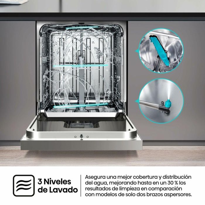 Lavavajillas Hisense HS643C90X Plata 7 Lavavajillas Hisense HS643C90X Plata 7