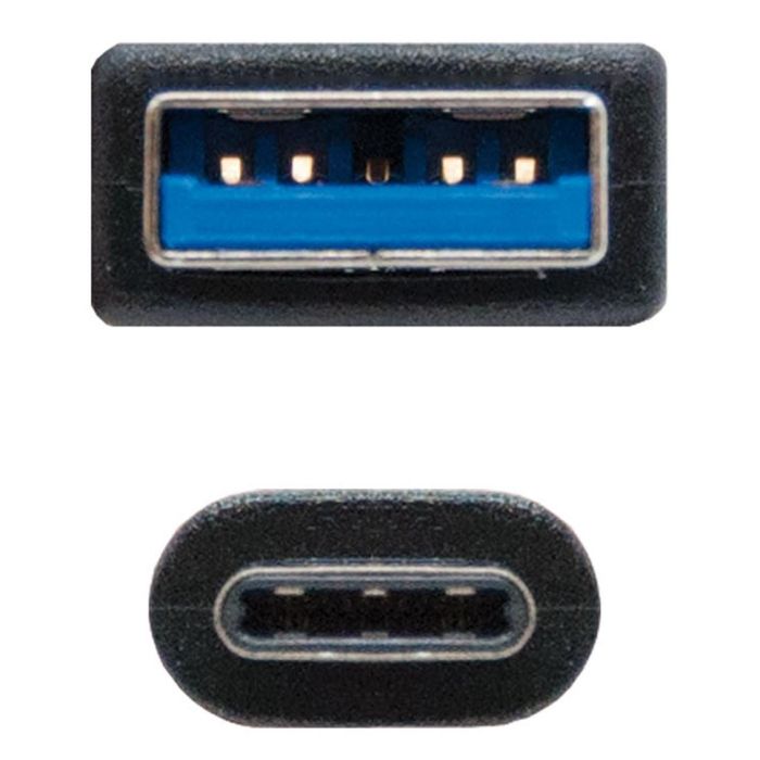 Cable USB 3.1 Nanocable 10.01.4001/ USB Tipo-C Macho - USB Macho/ 1m/ Negro 2 Cable USB 3.1 Nanocable 10.01.4001/ USB Tipo-C Macho - USB Macho/ 1m/ Negro 2