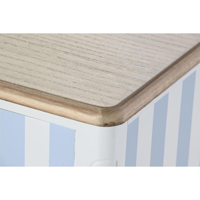 DKD Home Decor Mueble TV Mediterráneo Colección Bayona 2023 Madera Paulownia Blanco Azul Celeste 120x48x60 cm con 4 Cajones y 3 Puertas 1 DKD Home Decor Mueble TV Mediterráneo Colección Bayona 2023 Madera Paulownia Blanco Azul Celeste 120x48x60 cm con 4 Cajones y 3 Puertas 1