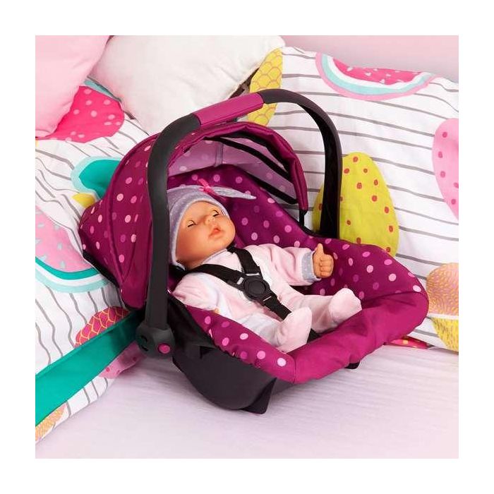 Asiento muñecas para el coche deluxe rosa 50x32x16 cm 6 Asiento muñecas para el coche deluxe rosa 50x32x16 cm 6