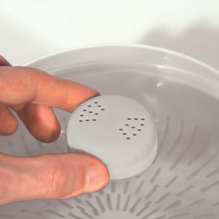 Cook Concept Recipiente para Cocinar al Vapor en Microondas con Tapa Regulable y Depósito de Agua, 25x21.5x12 cm 6