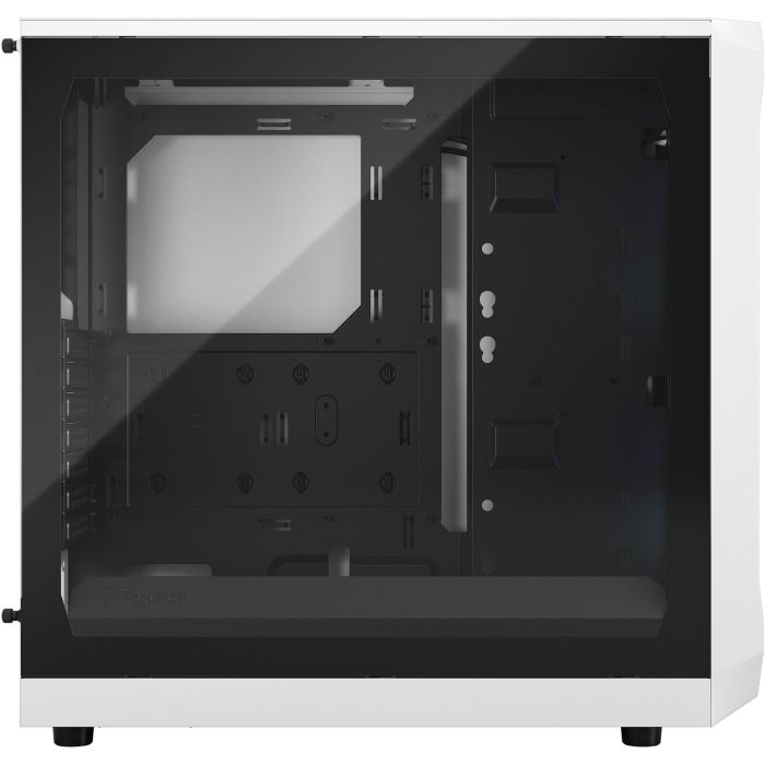 Fractal Design Torre PC Focus 2 RGB Blanca | ATX, Micro ATX, Mini-ITX | Vidrio Templado, Filtro Anti-Polvo, USB 3.2 2