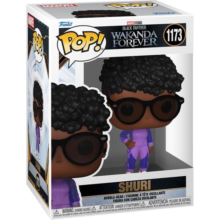 Funko Figura POP Marvel Black Panther Wakanda Forever Shuri Vinilo 9cm 0 Funko Figura POP Marvel Black Panther Wakanda Forever Shuri Vinilo 9cm 0