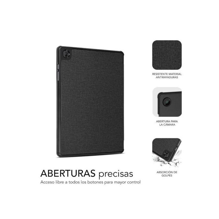 Subblim Funda Shock Case para Samsung Galaxy Tab A9 8,7" con Soporte y Cierre Magnético Negro SUBCST-5SC030 1