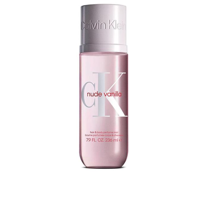 Calvin Klein CK Nude Vanilla Body Mist Unisex 236 ml | Niebla Corporal Hidratante con Vainilla, Almizcle y Maderas Ambarinas
