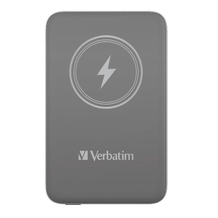 Verbatim MAGNETIC WS Power Bank 10000 mAh Carga Magnética Gris Batería Externa 0 Verbatim MAGNETIC WS Power Bank 10000 mAh Carga Magnética Gris Batería Externa 0