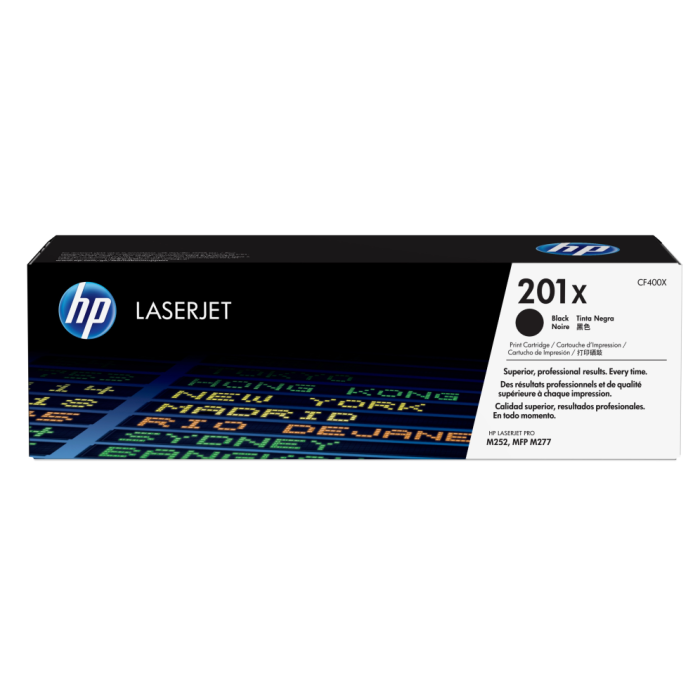 Hp Toner Negro Laserjet Pro M252, M277, 274, Mfp -M377 - Nº 201X Hp Toner Negro Laserjet Pro M252, M277, 274, Mfp -M377 - Nº 201X
