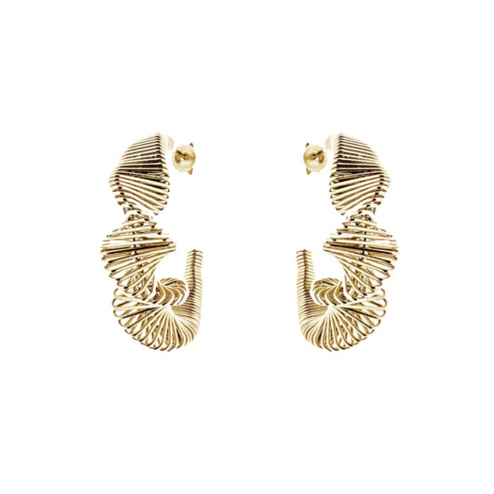 Pendientes Mujer LIU JO LJ2716 Plástico Dorado
