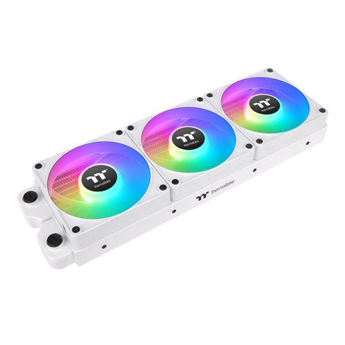 Thermaltake CL-F190-PL12SW-A Sistema Refrigeración Carcasa PC, Kit 3 Ventiladores 12cm Blanco, Hidráulico 68 CFM 1 Thermaltake CL-F190-PL12SW-A Sistema Refrigeración Carcasa PC, Kit 3 Ventiladores 12cm Blanco, Hidráulico 68 CFM 1