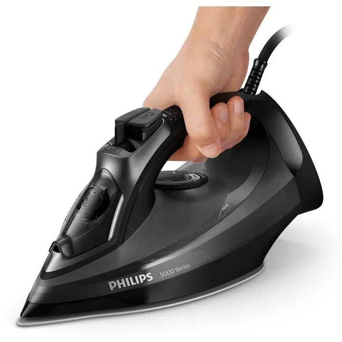 Philips Plancha Serie 5000 DST5040/80, 2600W, 200 g/min de golpe de vapor, 45 g/min vapor continuo, Negro 3 Philips Plancha Serie 5000 DST5040/80, 2600W, 200 g/min de golpe de vapor, 45 g/min vapor continuo, Negro 3